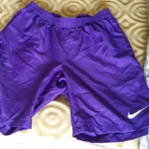 Athletic nike dri- fit gym shorts
